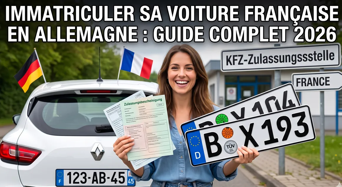 Cover Image for Immatriculer sa voiture française en Allemagne : guide complet 2026